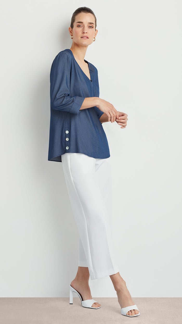 ellen tracy 3/4 SLEEVE TUNIC