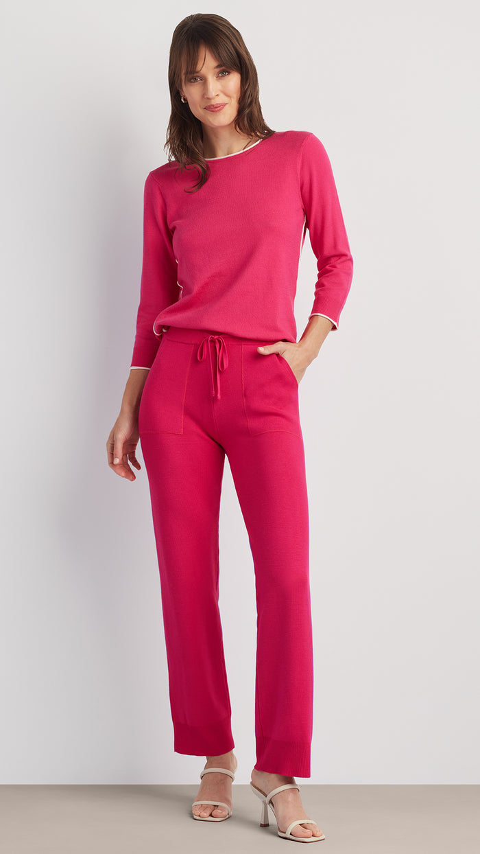 ellen tracy BLAIR CREW NECK SWEATER