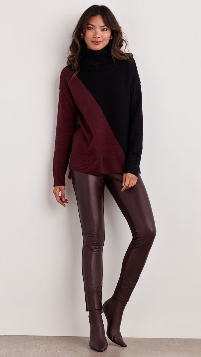 ellen tracy COLORBLOCK SWEATER