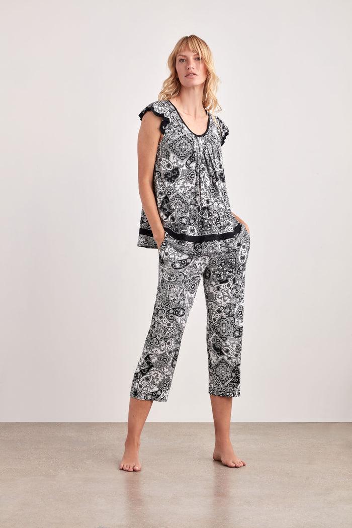 ellen tracy CROP SLEEP PANT