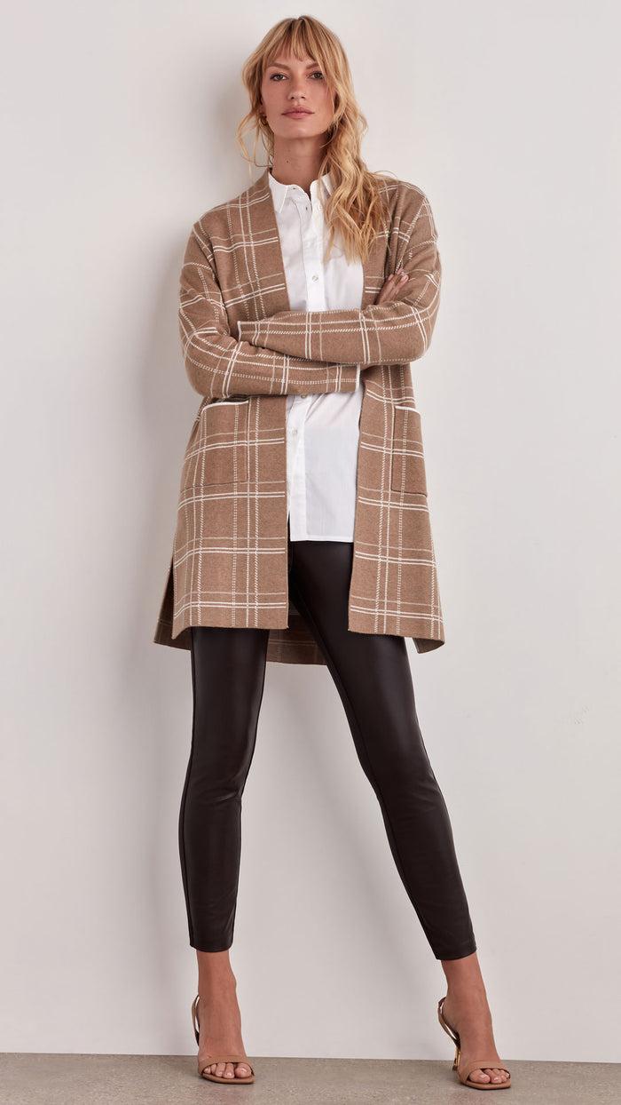 ellen tracy LONG CARDIGAN SWEATER