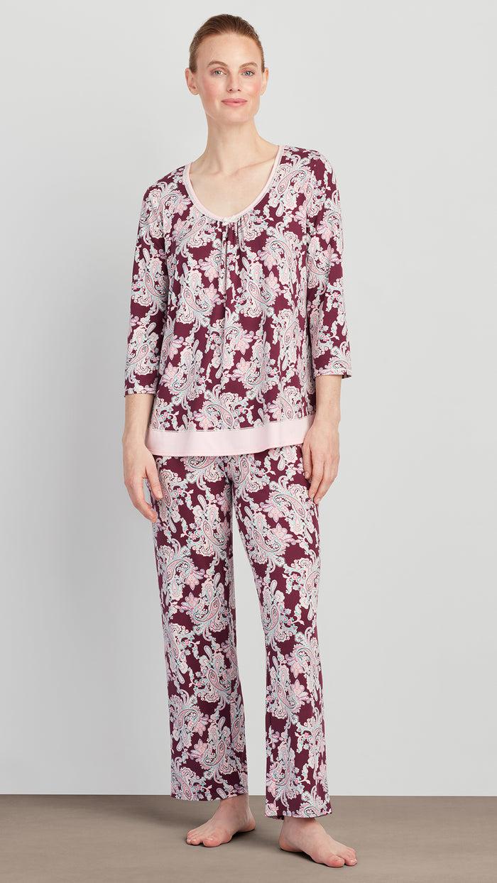 ellen tracy PJ SET WITH LONG PANT