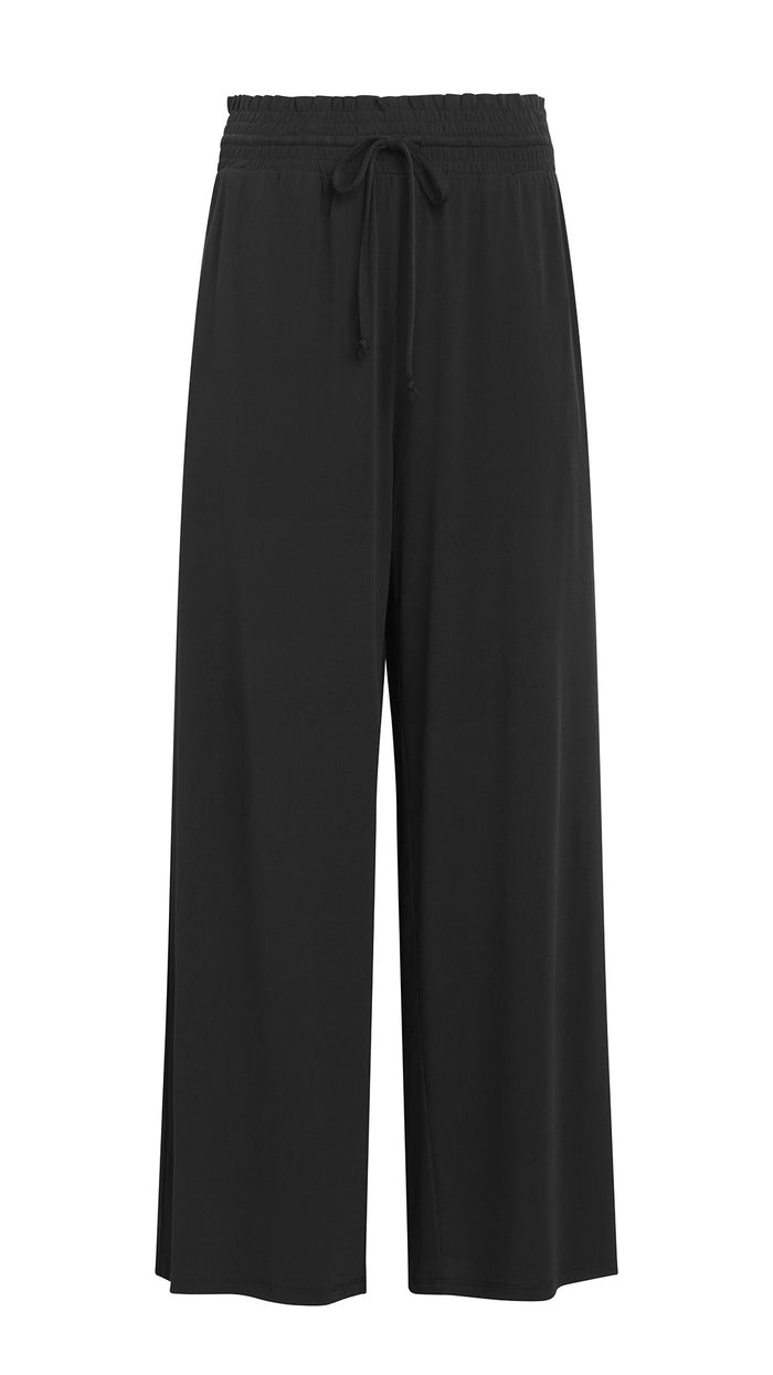 Ellen Tracy WIDE LEG PANT WITH SMOCKED WAIST