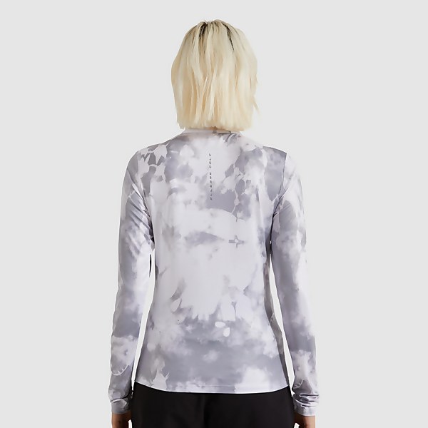 Ellesse Frielo Half Zip Top White Tie Dye