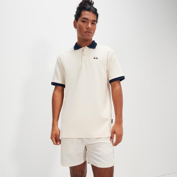 Ellesse Men's Agoza Polo Off White