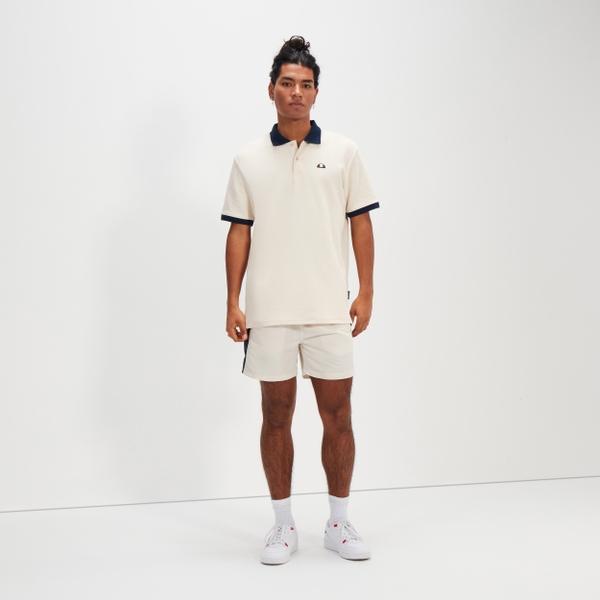ellesse Men's Agoza Polo Off White