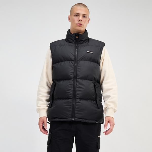 Ellesse Men's Bargent Padded Gilet Black