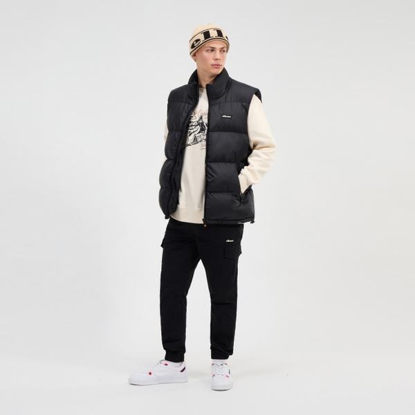 ellesse Men's Bargent Padded Gilet Black