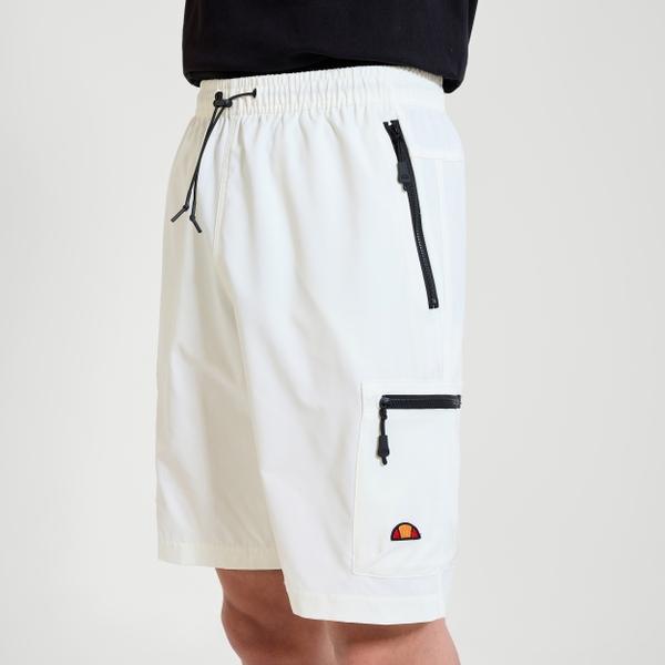 Ellesse Men's Bullseye Cargo Short Off White