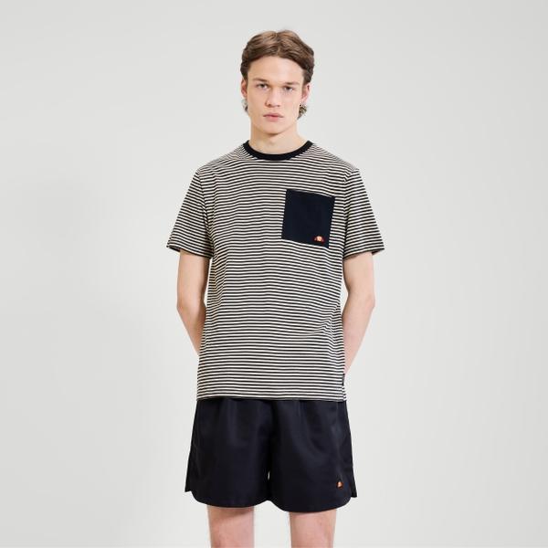 Ellesse Men's Hirst Tee Black/Off White