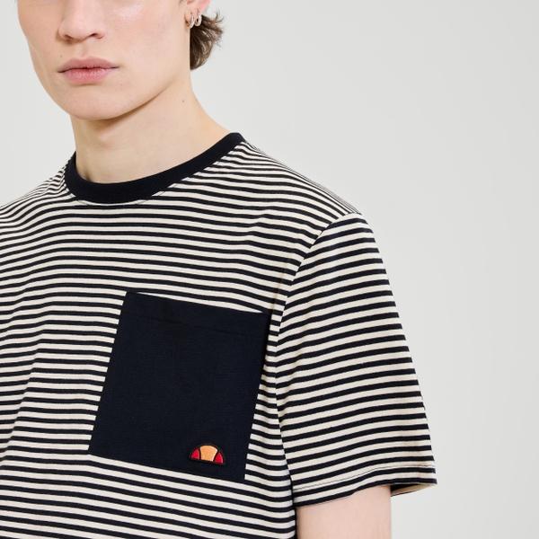 Ellesse Men's Hirst Tee Black/Off White