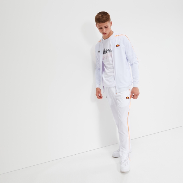 ellesse Men's Millook Track Top White