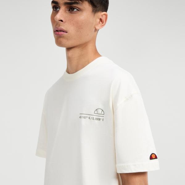 Ellesse Men's Parete Tee Off White