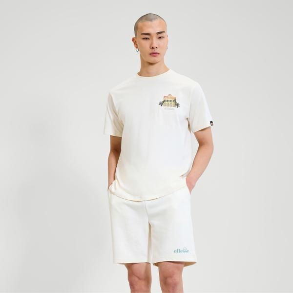 Ellesse Men's Piazzo Tee Off White