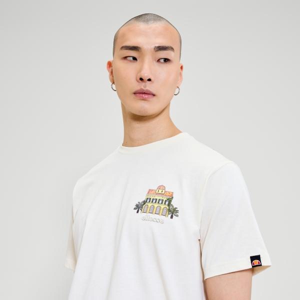 Ellesse Men's Piazzo Tee Off White