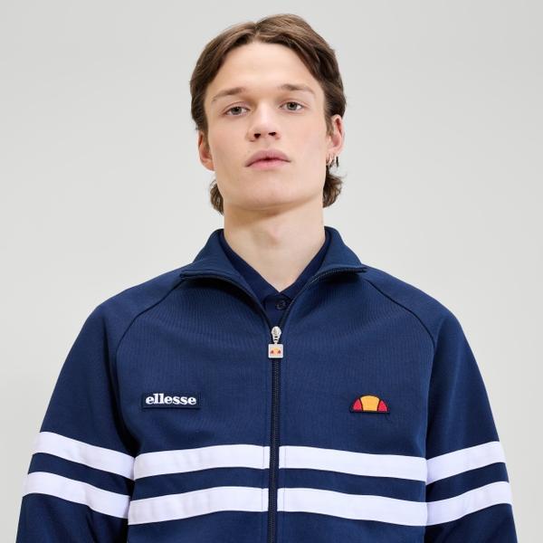 Ellesse Men's Rimini Track Top Navy/White