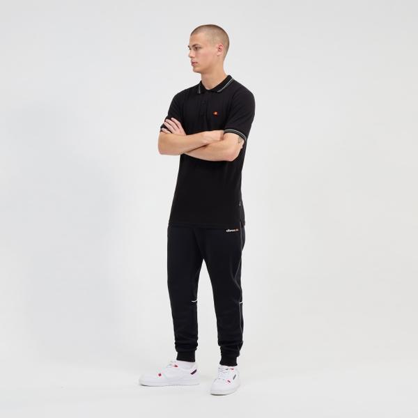 ellesse Men's Rooks Polo Black/Grey/White