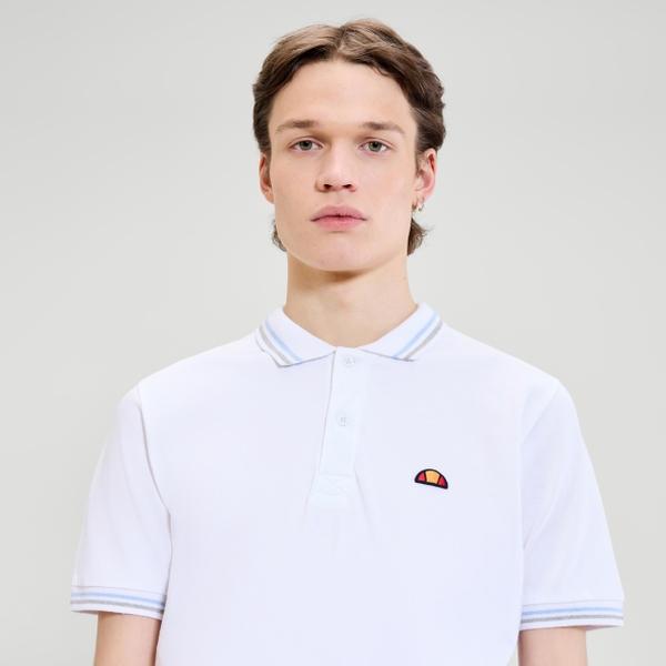 Ellesse Men's Rooks Polo Shirt White