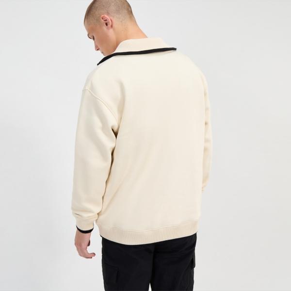 Ellesse Men's Sheridan 1/4 Zip White