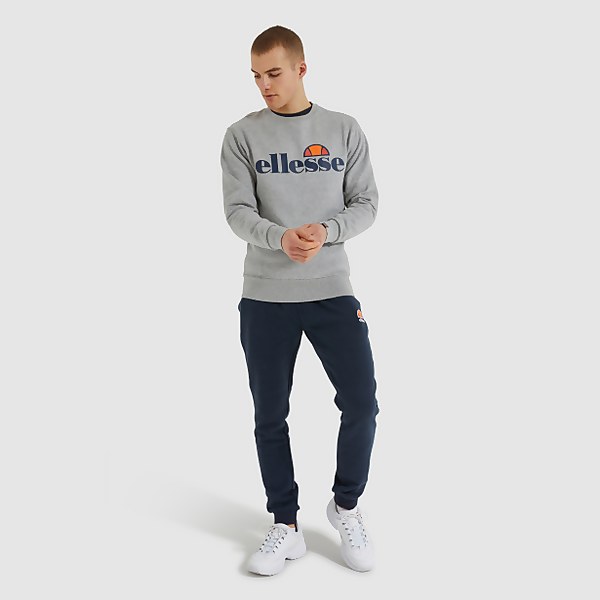 Ellesse Men's SL Succiso Sweatshirt Grey Marl