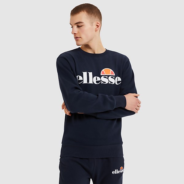 ellesse Men's SL Succiso Sweatshirt Navy