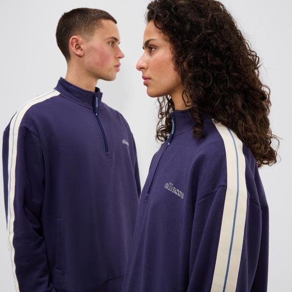 Ellesse Pilton 1/2 Zip Top Dark Blue