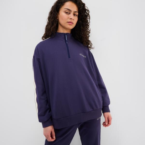 Ellesse Pilton 1/2 Zip Top Dark Blue