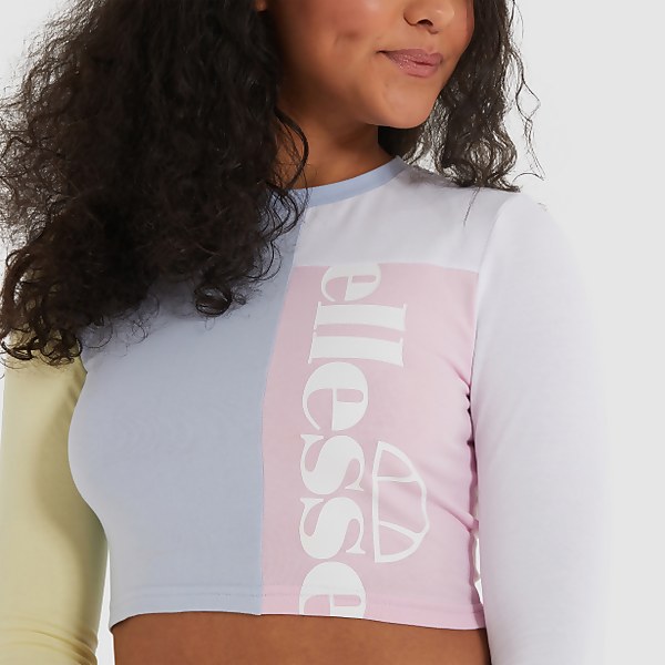 Ellesse Pomeriggio Cropped T-Shirt Multi