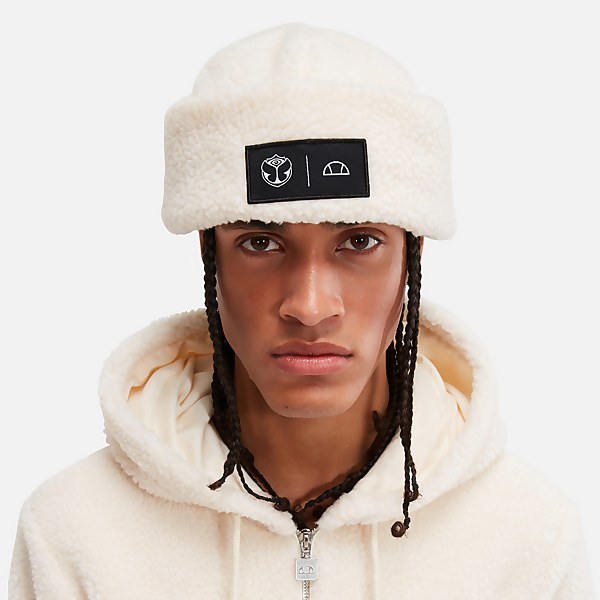 Ellesse Tomorrowland X Ellesse Fleece Beanie Cream