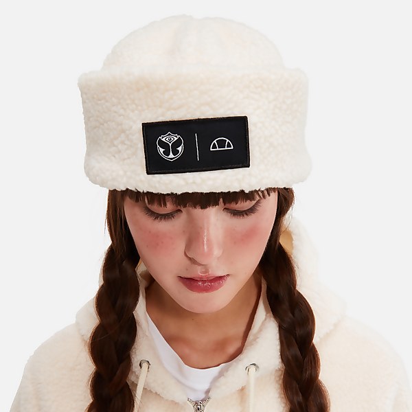 Ellesse Tomorrowland X Ellesse Fleece Beanie Cream