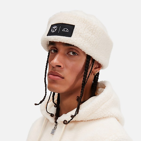 Ellesse Tomorrowland X Ellesse Fleece Beanie Cream