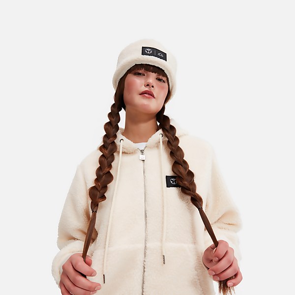 ellesse Tomorrowland X ellesse Fleece Beanie Cream