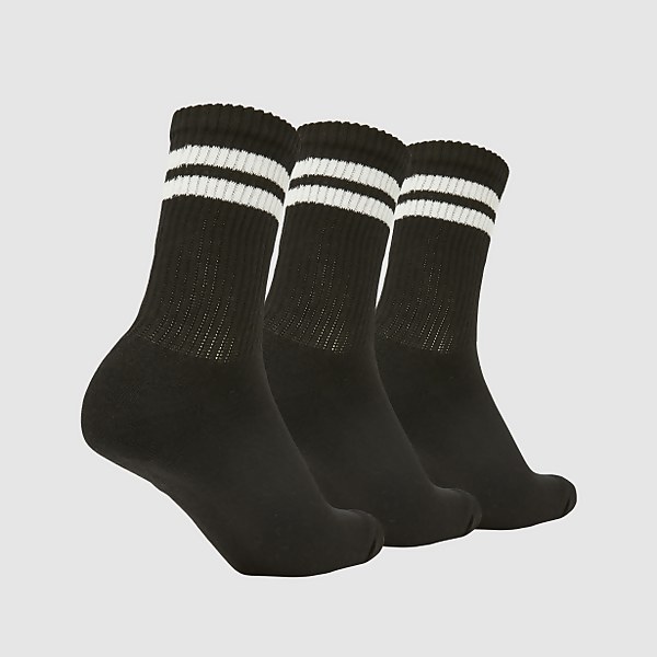 Ellesse Unisex Pullo 3 Pack Socks Black