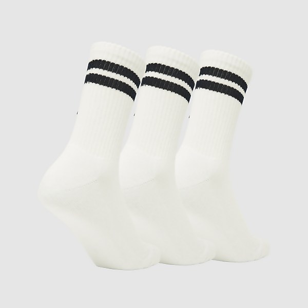 Ellesse Unisex Pullo 3 Pack Socks White