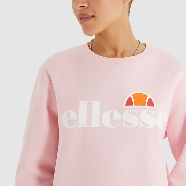 Ellesse Women's Agata Sweatshirt Light Pink