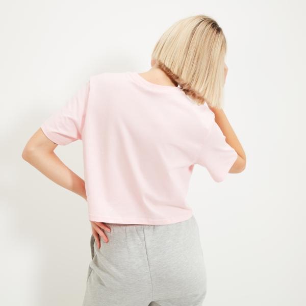 Ellesse Women's Alberta Cropped Tee Pink