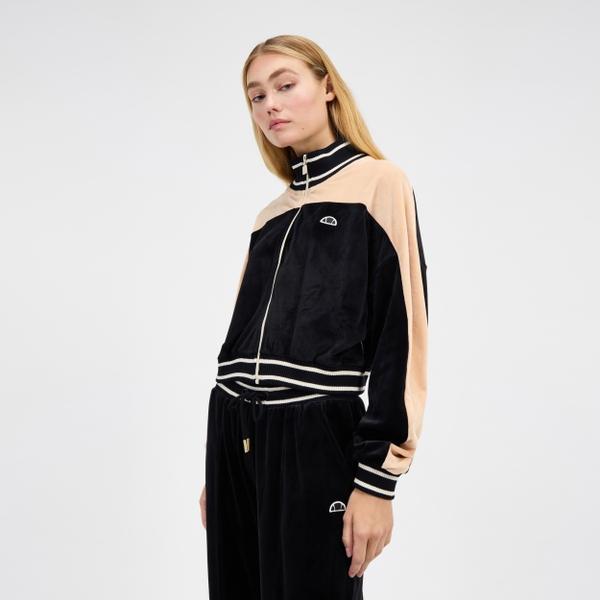 Ellesse Women's Bloom Cropped Track Top Black