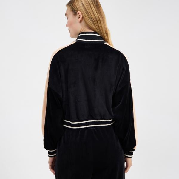 Ellesse Women's Bloom Cropped Track Top Black