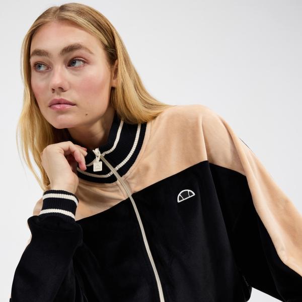 Ellesse Women's Bloom Cropped Track Top Black