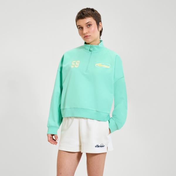 Ellesse Women's Constanta 1/4 Zip Sweatshirt Green