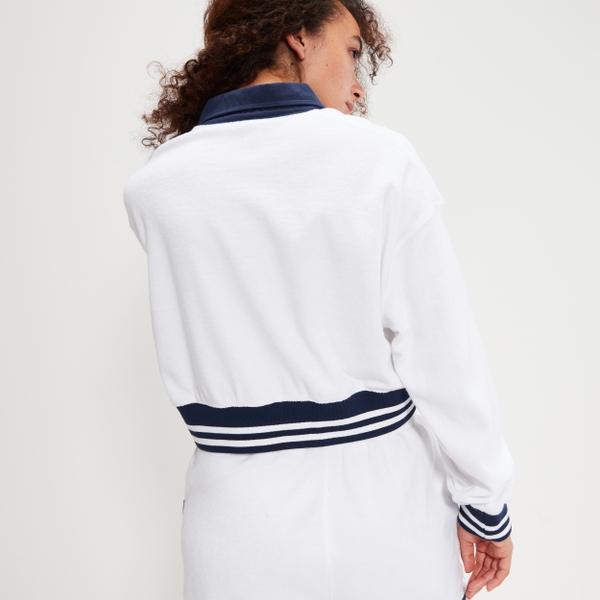 Ellesse Women's Crocetta Cropped Sweatshirt White