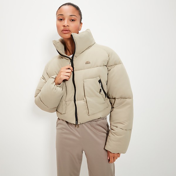 ellesse Women's Guerra Padded Jacket Khaki