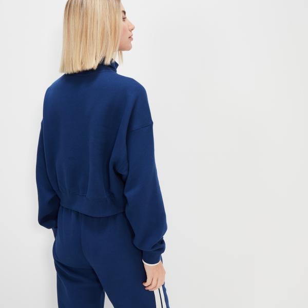 Ellesse Women's Innocenzo Crop Sweatshirt Navy