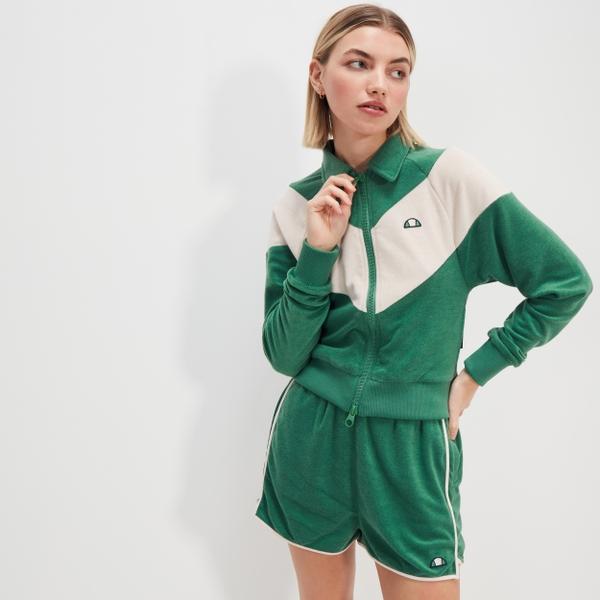 Ellesse Women's Kizzy Crop Track Top Green