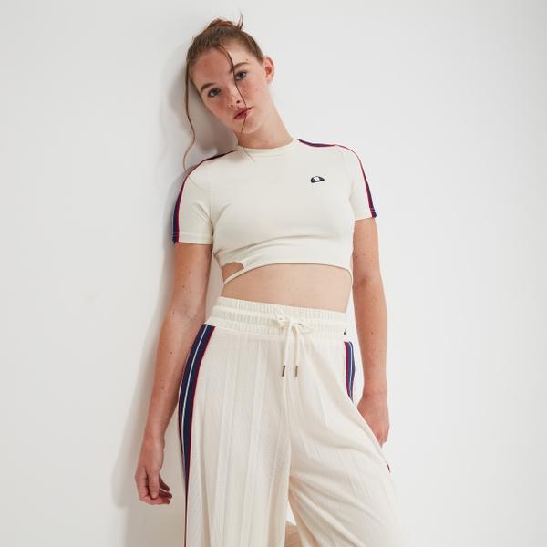 Ellesse Women's Maldonado Crop Tee Off White