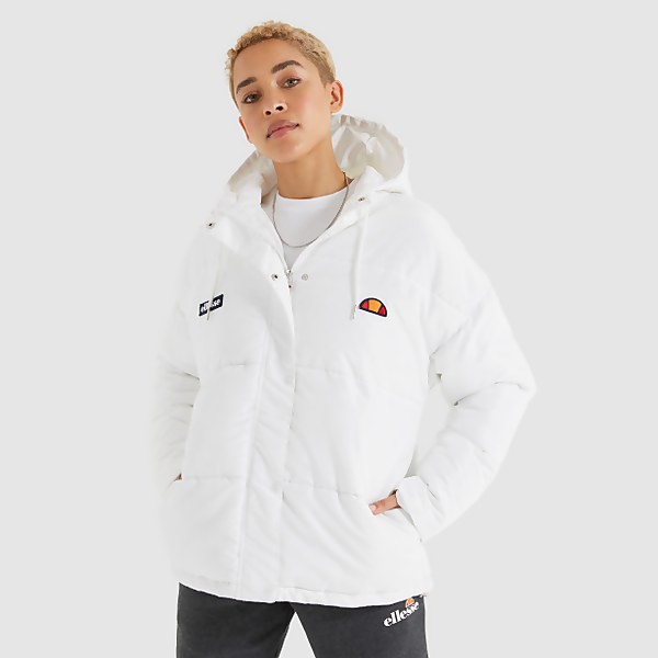 ellesse Women's Pejo Padded Jacket White