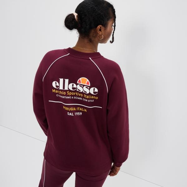 Ellesse Women's Serre Sweatshirt Burgundy