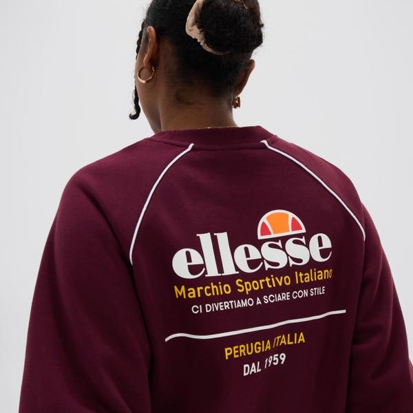 Ellesse Women's Serre Sweatshirt Burgundy