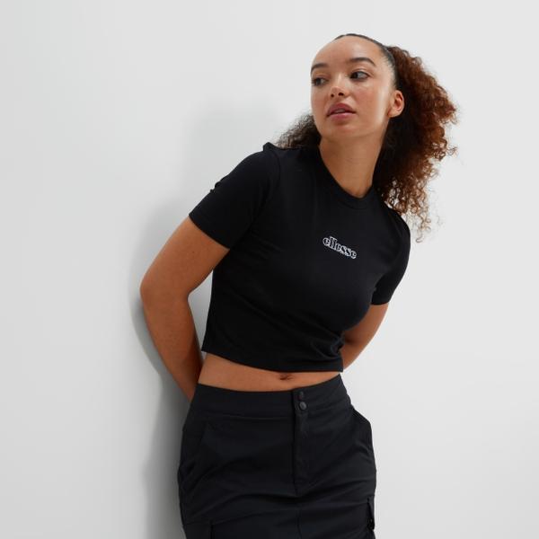 Ellesse Women's Sierran Crop Tee Black