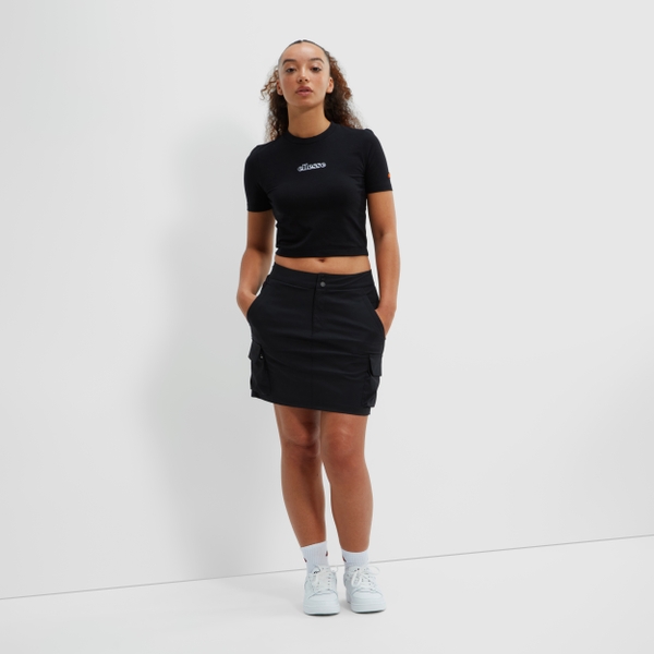 ellesse Women's Sierran Crop Tee Black